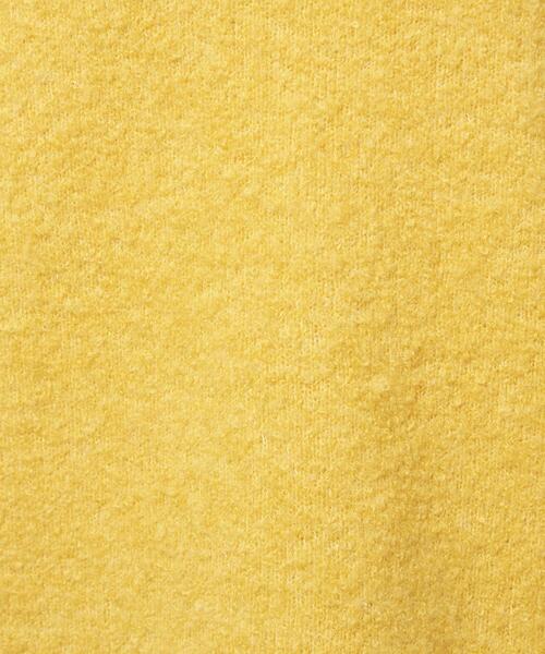 closet story(クローゼットストーリー)の「<closet story(クローゼットストーリー)>モコモコ クルーネックニット(ニット/セーター・レディース・ブラック/イエロー/ライム・FREE)」の11枚目の写真