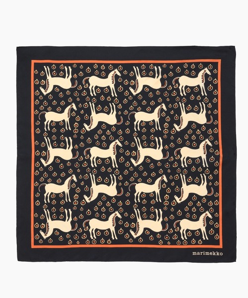 Musta Tamma / Josinascarf marimekko□新品MUSTA TAMMA BLANKET