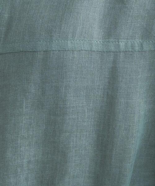 green label relaxing(グリーンレーベルリラクシング)の「オーガンジー バンドカラー シャツ(シャツ/ブラウス・レディース・ライム/クリーム/モカ・FREE)」の22枚目の写真