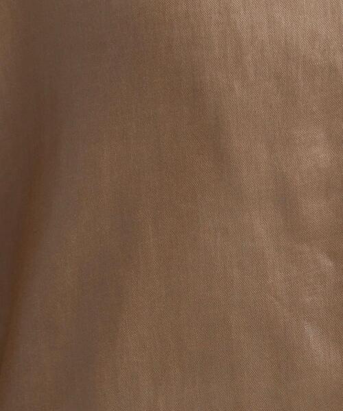 green label relaxing（グリーンレーベルリラクシング）の「オーガンジー バンドカラー シャツ（シャツ/ブラウス・レディース・ライム/モカ/クリーム・FREE）」の15枚目の写真