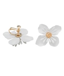 Newlyme | マットフラワーピアスｏｒイヤリング(ピアス（両耳用）)