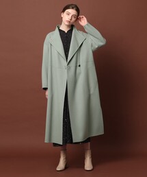 DRESSTERIOR | 【2WAY】Super140'sスタンドカラーリバーコート(チェスターコート)