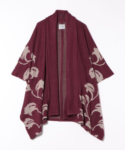 カヤ】-attakee- 蔦かずら羽織 ビッグシルエットニットカーディガン