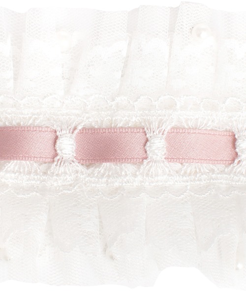 ROJITA（ロジータ）の「リボンレースヘッドドレス（カチューシャ・レディース・ピンク/ブラック・FREE）」の12枚目の写真