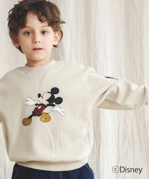 Disney(ディズニー)の「【Disney / ディズニー】ワッペントレーナー(スウェット・キッズ・ベージュ・100cm/130cm/110cm/120cm/90cm)」の14枚目の写真