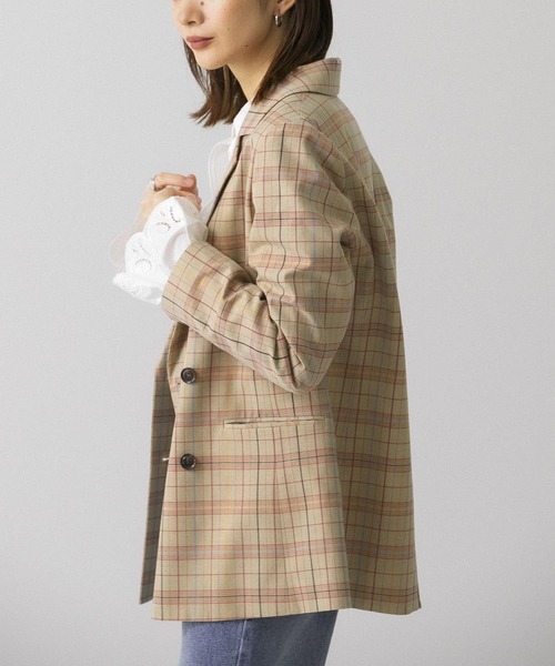 KBF（ケイビーエフ）の「ウール混ダブルブレストジャケット