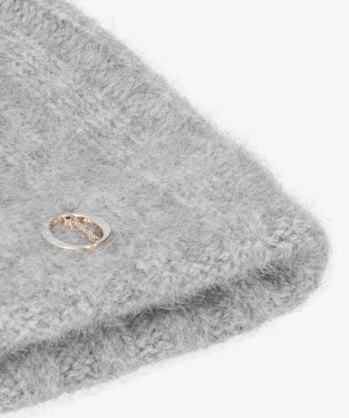 Chapeau d' O(シャポードオー)の「Chapeau d' O BFX Rib Knit Beanie(ニットキャップ/ビーニー・レディース・ダークグレー/グレー/ライトベージュ/ネイビー・FREE)」の10枚目の写真
