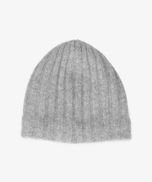 Chapeau d' O(シャポードオー)の「Chapeau d' O BFX Rib Knit Beanie(ニットキャップ/ビーニー・レディース・ダークグレー/グレー/ライトベージュ/ネイビー・FREE)」の8枚目の写真