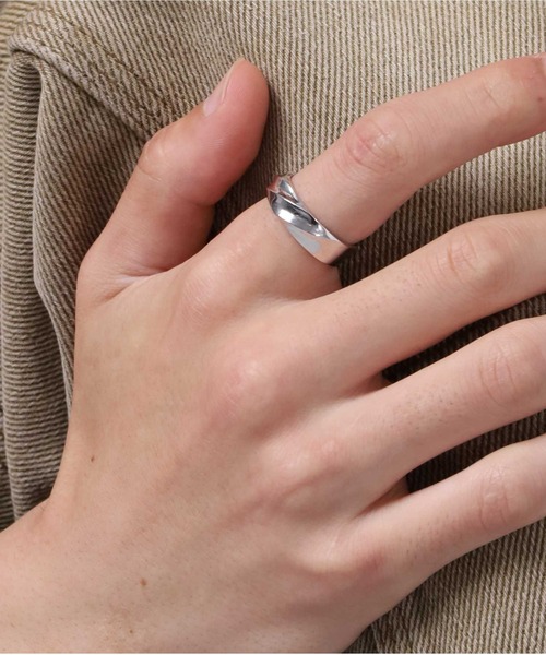 LION HEART(ライオンハート)の「“for Gift”ツイストテクスチャーリング(6mm幅)/シルバー925【LION HEART / ライオンハート】(リング・メンズ・シルバー・9号/11号/13号/15号/17号/19号/21号/23号)」の16枚目の写真