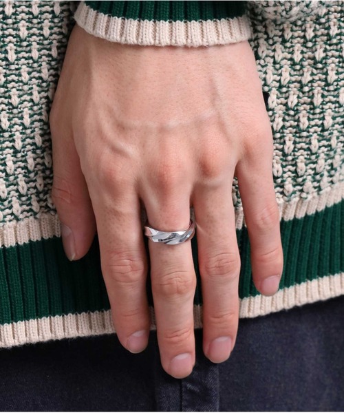 LION HEART(ライオンハート)の「“for Gift”ツイストテクスチャーリング(6mm幅)/シルバー925【LION HEART / ライオンハート】(リング・メンズ・シルバー・9号/11号/13号/15号/17号/19号/21号/23号)」の13枚目の写真