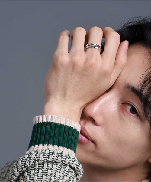 LION HEART(ライオンハート)の「“for Gift”ツイストテクスチャーリング(6mm幅)/シルバー925【LION HEART / ライオンハート】(リング・メンズ・シルバー・9号/11号/13号/15号/17号/19号/21号/23号)」の9枚目の写真