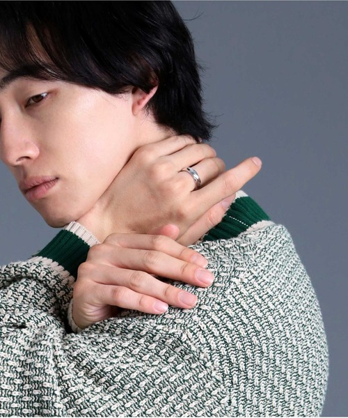 LION HEART(ライオンハート)の「“for Gift”ツイストテクスチャーリング(6mm幅)/シルバー925【LION HEART / ライオンハート】(リング・メンズ・シルバー・9号/11号/13号/15号/17号/19号/21号/23号)」の7枚目の写真