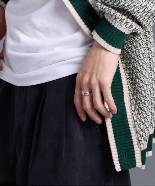 LION HEART(ライオンハート)の「“for Gift”ツイストテクスチャーリング(6mm幅)/シルバー925【LION HEART / ライオンハート】(リング・メンズ・シルバー・9号/11号/13号/15号/17号/19号/21号/23号)」の22枚目の写真