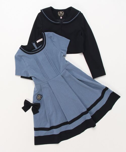 セーラージャケット ワンピースセット アンサンブル Mezzo Piano Junior メゾピアノジュニア のファッション通販 Zozotown