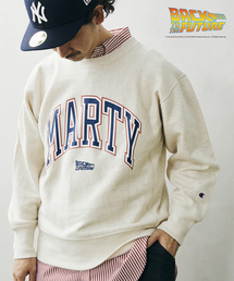 【CHAMPION×BACK TO THE FUTURE】別注リバースウィーブ スウェット