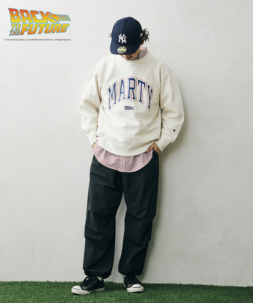 セール】【CHAMPION×BACK TO THE FUTURE】別注リバースウィーブ
