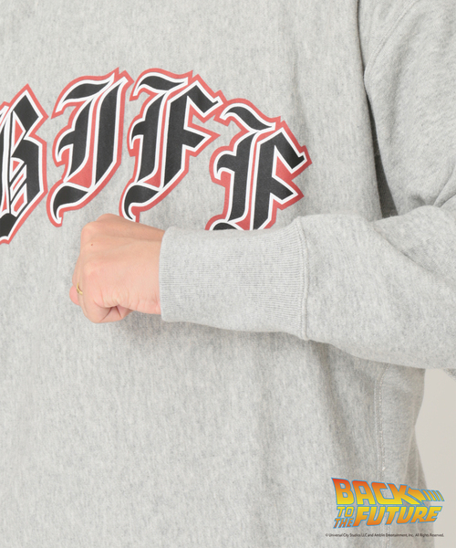 champion back to the future 　リバースウィーブ　美品 セール】【CHAMPION×BACK TO THE FUTURE】別注リバースウィーブ