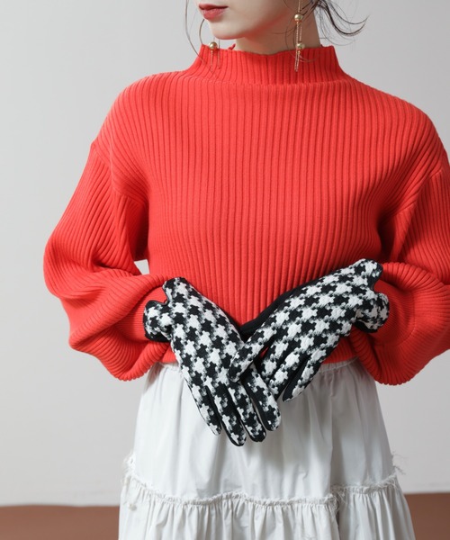 frames RAY CASSIN（フレームスレイカズン）の「【WEB限定】千鳥グローブ（手袋・レディース・ブラック/ブラウン・FREE）」の17枚目の写真