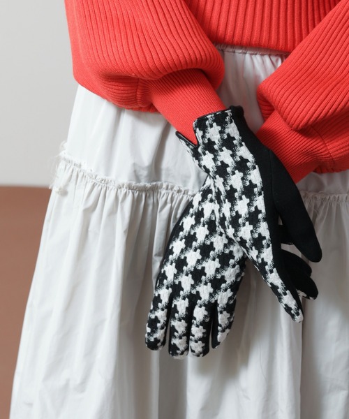 frames RAY CASSIN（フレームスレイカズン）の「【WEB限定】千鳥グローブ（手袋・レディース・ブラック/ブラウン・FREE）」の16枚目の写真