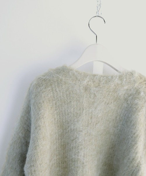 CLEIO(クレイオ)の「【CLEIO】シャギーカーディガン(カーディガン/ボレロ・レディース・ベージュ/ライトカーキ・FREE)」の20枚目の写真