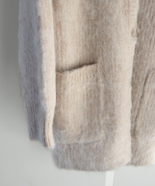 CLEIO(クレイオ)の「【CLEIO】シャギーカーディガン(カーディガン/ボレロ・レディース・ベージュ/ライトカーキ・FREE)」の22枚目の写真