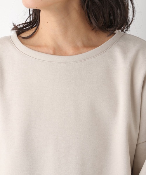 LEPSIM（レプシィム）の「バックロングオーバープルオーバー 228917（スウェット・レディース・グレー/ライトパープル/グリーン/グレイッシュベージュ・FREE）」の14枚目の写真