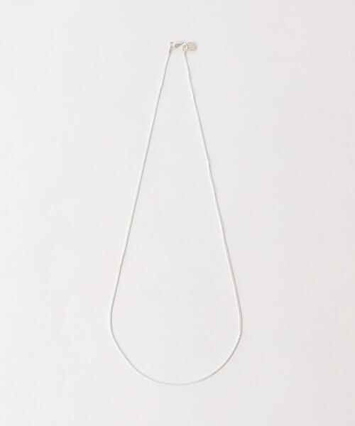 UNITED ARROWS & SONS（ユナイテッドアローズアンドサンズ）の「＜CAREERING(キャリアリング)＞ GEAR 050 XXS/ネックレス■■■（ネックレス・メンズ・シルバー/ゴールド・FREE）」の2枚目の写真