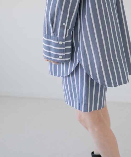 yuw(ユウ)の「ストライプセットアップ 263624(ワンピース・レディース・グリーン系その他/ブルー系その他・FREE)」の8枚目の写真