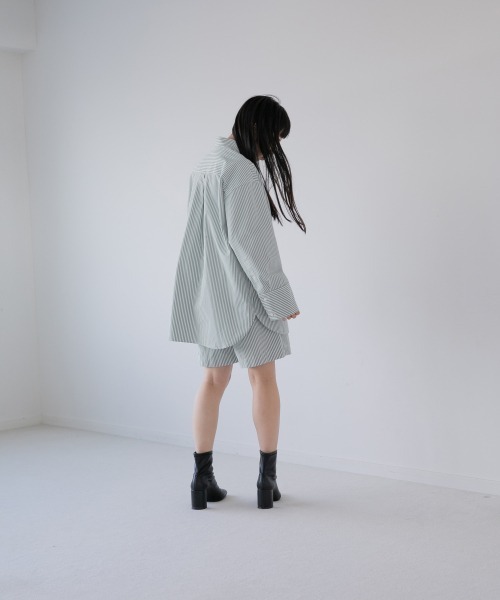 yuw(ユウ)の「ストライプセットアップ 263624(ワンピース・レディース・グリーン系その他/ブルー系その他・FREE)」の14枚目の写真