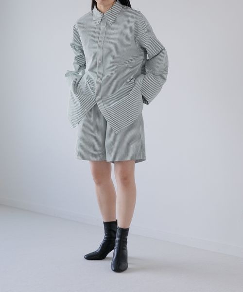 yuw(ユウ)の「ストライプセットアップ 263624(ワンピース・レディース・グリーン系その他/ブルー系その他・FREE)」の15枚目の写真