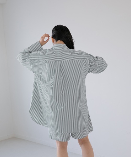 yuw(ユウ)の「ストライプセットアップ 263624(ワンピース・レディース・グリーン系その他/ブルー系その他・FREE)」の18枚目の写真