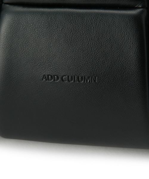 ADD CULUMN(アドカラム)の「【ADD CULUMN】PUFF - CLUCTH(クラッチバッグ・レディース・ブラック/オフホワイト・FREE)」の9枚目の写真