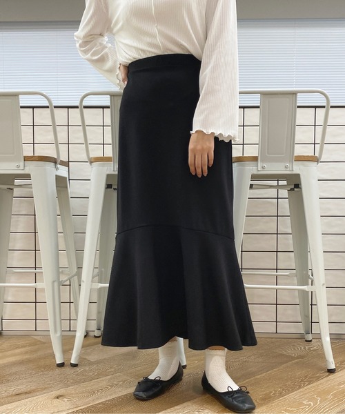 apres jour（アプレジュール）の「ポンチマーメイドスカート【ZOZOTOWN限定アイテム】（スカート・レディース・カーキ/ブラウン系その他/ブラック/ベージュ・SMALL/X-LARGE/MEDIUM）」の19枚目の写真