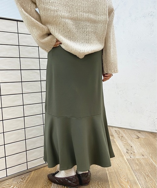 apres jour（アプレジュール）の「ポンチマーメイドスカート【ZOZOTOWN限定アイテム】（スカート・レディース・カーキ/ブラウン系その他/ブラック/ベージュ・SMALL/X-LARGE/MEDIUM）」の13枚目の写真