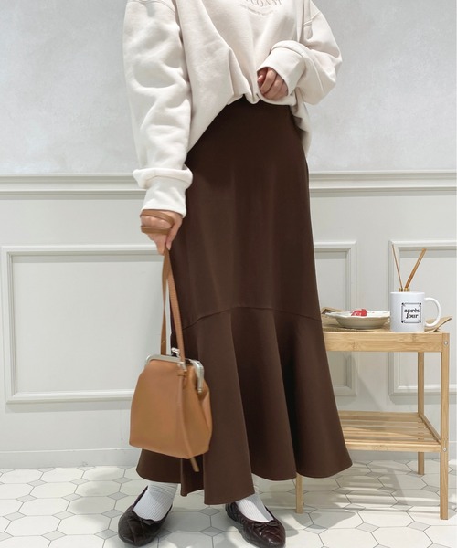 apres jour（アプレジュール）の「ポンチマーメイドスカート【ZOZOTOWN限定アイテム】（スカート・レディース・カーキ/ブラウン系その他/ブラック/ベージュ・SMALL/X-LARGE/MEDIUM）」の20枚目の写真