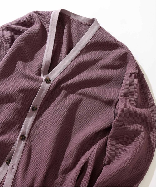 crepuscule（クレプスキュール）の「【CREPUSCULE / クレプスキュール】417別注カノコカーディガン（カーディガン/ボレロ・メンズ・ベージュ/パープル/グレー/グリーン・1/2）」の13枚目の写真