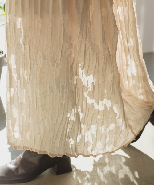 Kastane（カスタネ）の「【サイズ0あり】シアージャガードレースワンピース（ワンピース・レディース・ブラック/アイボリー・FREE/0）」の20枚目の写真