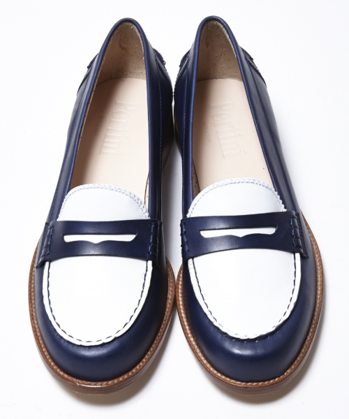 Pertini（ペルティニ）の「PERTINI ツートーンローファー（ドレス