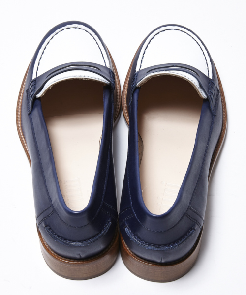 Pertini（ペルティニ）の「PERTINI ツートーンローファー（ドレス