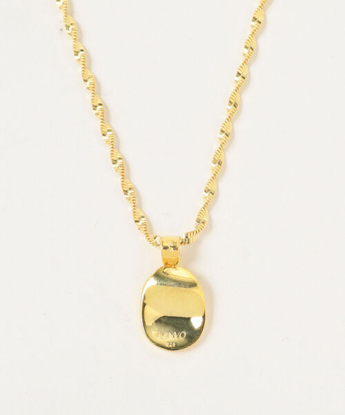 Ray BEAMS（レイビームス）の「BONVO / OVIO ネックレス（ネックレス・レディース・ゴールド・ONE SIZE）」の3枚目の写真