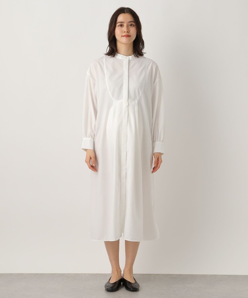 LEPSIM（レプシィム）の「マタニティ／ムジガラワンピース　260811（マタニティウェア/グッズ・レディース・オフホワイト/グリーン/ネイビー・FREE）」の8枚目の写真