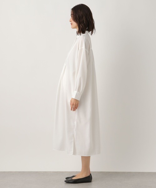 LEPSIM（レプシィム）の「マタニティ／ムジガラワンピース　260811（マタニティウェア/グッズ・レディース・オフホワイト/グリーン/ネイビー・FREE）」の9枚目の写真