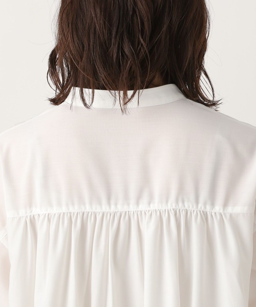 LEPSIM（レプシィム）の「マタニティ／ムジガラワンピース　260811（マタニティウェア/グッズ・レディース・オフホワイト/グリーン/ネイビー・FREE）」の12枚目の写真