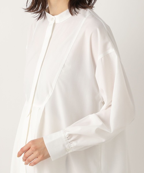 LEPSIM（レプシィム）の「マタニティ／ムジガラワンピース　260811（マタニティウェア/グッズ・レディース・オフホワイト/グリーン/ネイビー・FREE）」の13枚目の写真