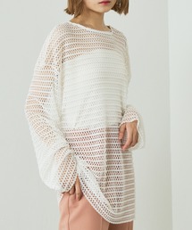 Lui's | メッシュビッグトップス(Tシャツ/カットソー)