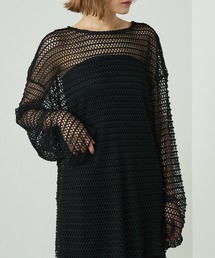 Lui's | メッシュビッグトップス(Tシャツ/カットソー)