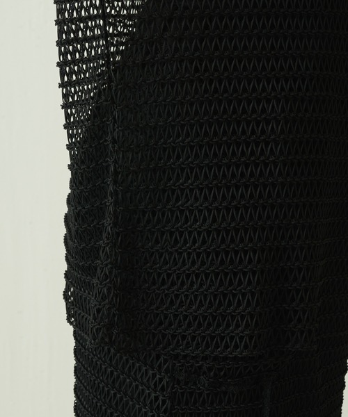 Lui's（ルイス）の「メッシュビッグトップス（Tシャツ/カットソー・レディース・ホワイト/ブラック/イエロー・FREE）」の15枚目の写真