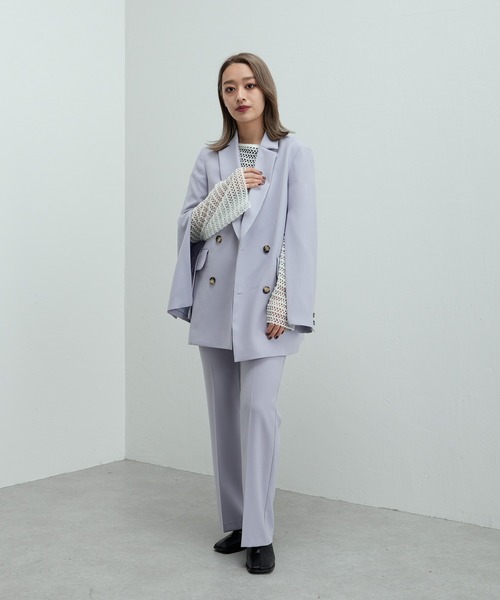 Lui's（ルイス）の「メッシュビッグトップス（Tシャツ/カットソー・レディース・ホワイト/ブラック/イエロー・FREE）」の21枚目の写真