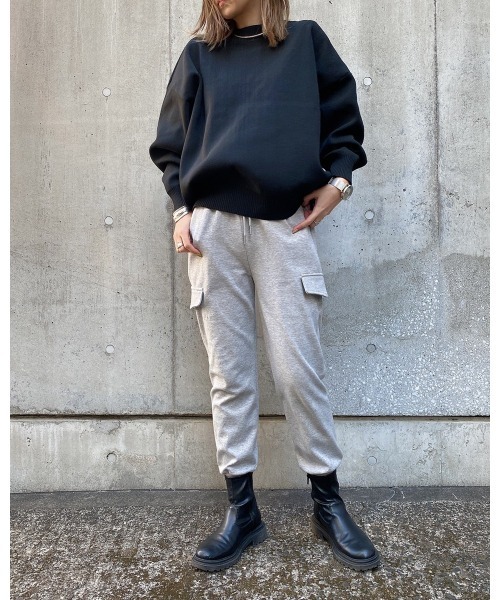 LiSeek(リシーク)の「【LiSeeK】スポンジニットオーバーカーディガン(カーディガン/ボレロ・レディース・ブラック/イエロー/グリーン/ブルー/オレンジ・FREE)」の22枚目の写真