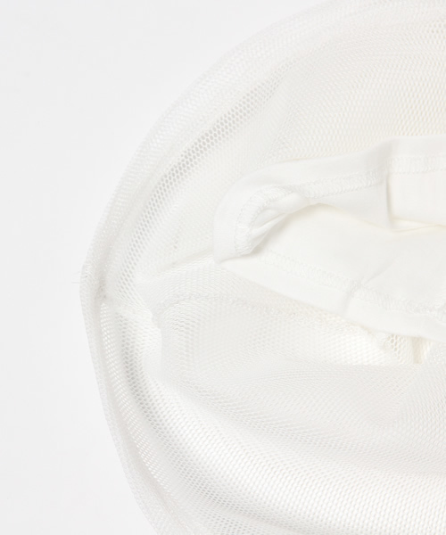 WEGO(ウィゴー)の「WEGO/メッシュAラインスカート(スカート・レディース・ホワイト/ブラック・FREE)」の4枚目の写真